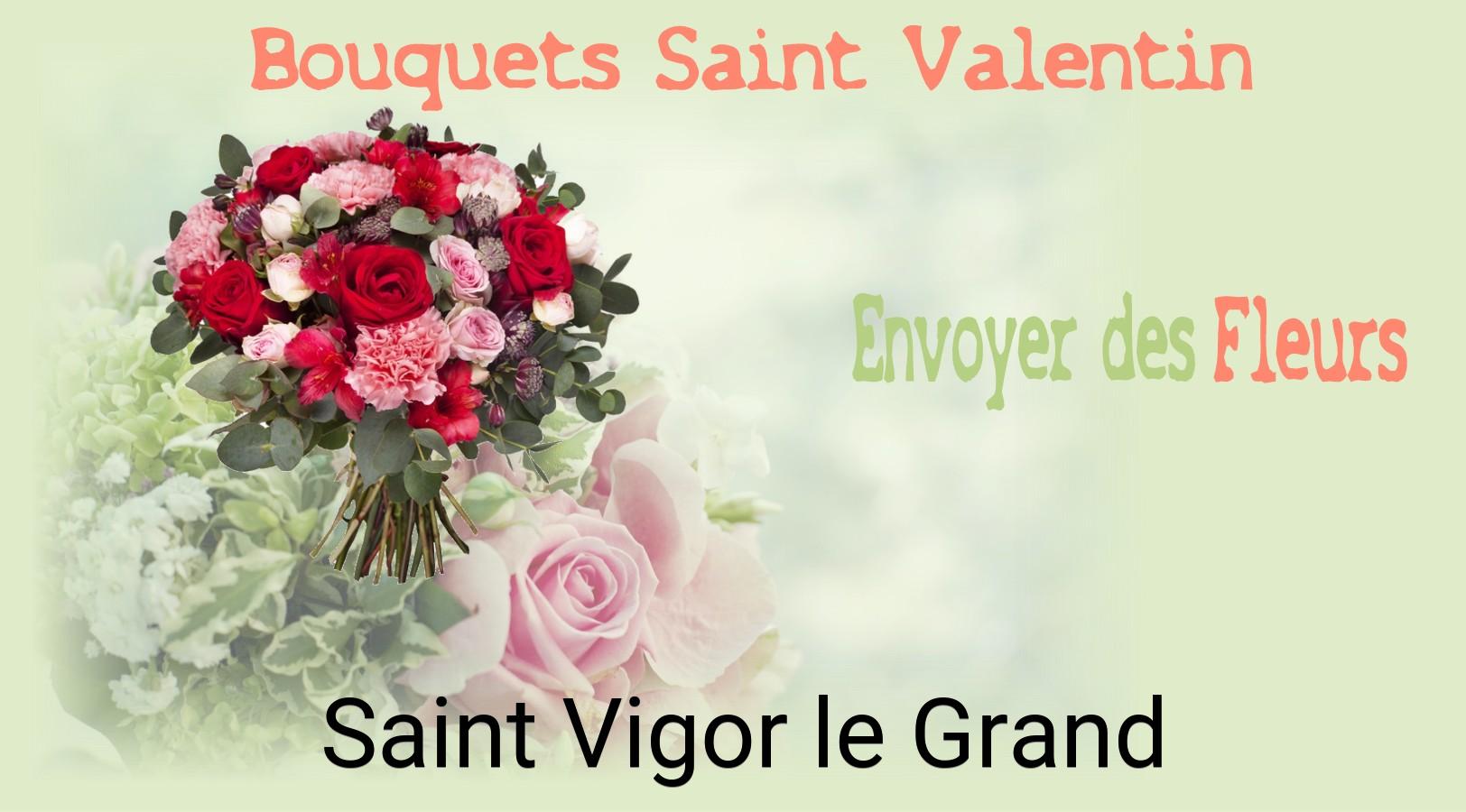 Roses de Saint-Valentin livrées à Saint-Vigor-le-Grand