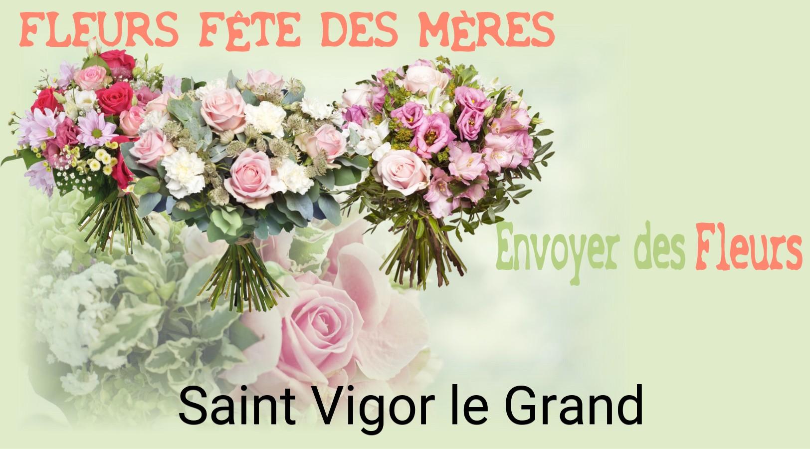 Bouquet de Fête des Mères livré à Saint-Vigor-le-Grand